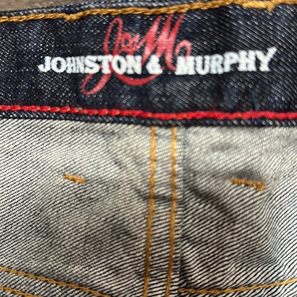 Johnston & Murphy Denim Jeans for Men, Cotton, 5-packet styling - Picture 3 of 7